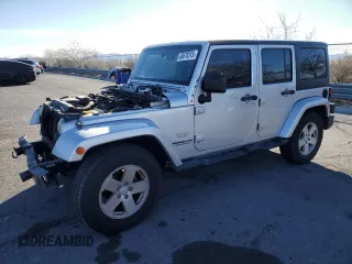 2007 Jeep Wrangler Unlimited Sahara z VIN 1J4GB59197L144781, wystawiony jako Copart lot #48678315 z przebiegiem 137 538 mil mil oraz Szkoda całkowita • Salvage title. Historia ofert i sprzedaży dostępna na DreamBid. Obrazek 1.