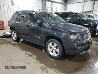 2014 Jeep Compass Sport with VIN 1C4NJDBB3ED793061, listed as a Copart auction lot 45112075 with 146,113 mi miles and Salvage Title. Bid and sale history available at carsss.com. Image 4.