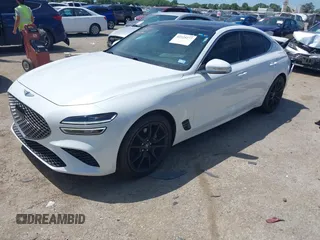 2022 Genesis G70 2.0T with VIN KMTG34TA5NU103935, listed as a IAAI auction lot 42325277 with 30,142 mi miles and . Bid and sale history available at DreamBid. Image 17.