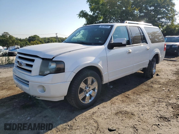 2010 Ford Expedition EL Limited with VIN 1FMJK2A50AEA07082, listed as a Copart auction lot 70215324 with 143,402 mi miles and Salvage Title. Bid and sale history available at carsss.com. Image 1.