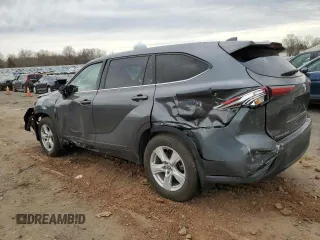 2020 Toyota Highlander LE with VIN 5TDBZRBH6LS014332, listed as a Copart auction lot 42449695 with 52,776 mi miles and Clean title. Bid and sale history available at DreamBid. Image 2.