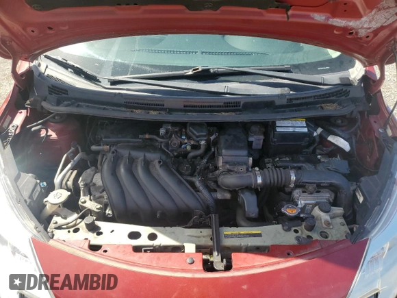 2016 Nissan Note S with VIN 3N1CE2CP2GL405263, listed as a Copart auction lot 54621595 with 138,009 mi miles and Clean title. Bid and sale history available at DreamBid. Image 11.