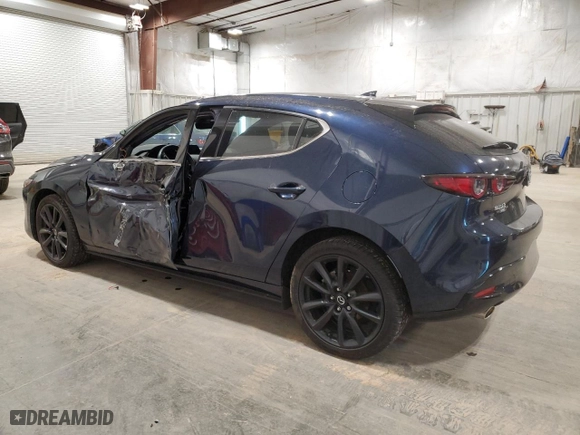 2020 Mazda Mazda3 Hatchback Premium Package with VIN JM1BPBNM1L1165291, listed as a Copart auction lot 81301124 with 44,078 mi miles and Salvage Title. Bid and sale history available at carsss.com. Image 2.