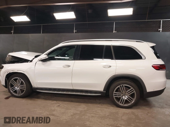 2021 Mercedes-Benz GLS 450 с VIN 4JGFF5KE3MA399786, выставлен на аукционе IAAI как лот 42037308 с пробегом 51 207 миль миль и . История ставок и продаж доступна на DreamBid. Изображение 14.