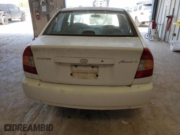 2002 Hyundai Accent GL with VIN KMHCG45C82U380280, listed as a Copart auction lot 79087254 with 173,764 mi miles and Clean Title. Bid and sale history available at carsss.com. Image 6.