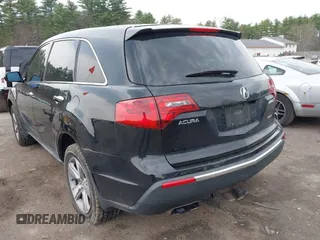 2012 Acura MDX Tech Pkg with VIN 2HNYD2H34CH504708, listed as a IAAI auction lot 42113263 with 161,067 mi miles. Bid and sale history available at carsss.com. Image 6.