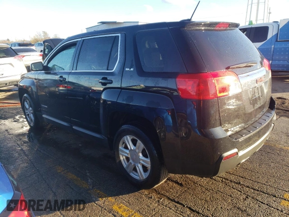 2015 GMC Terrain SLE z VIN 2GKALMEK6F6304516, wystawiony jako Copart lot #80882594 z przebiegiem 92 713 mil mil oraz Czysty tytuł • Clean title. Historia ofert i sprzedaży dostępna na DreamBid. Obrazek 2.