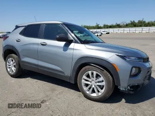 2023 Chevrolet TrailBlazer LS with VIN KL79MMS25PB166771, listed as a Copart auction lot 61728424 with 11,474 mi miles and Salvage Title. Bid and sale history available at DreamBid. Image 4.
