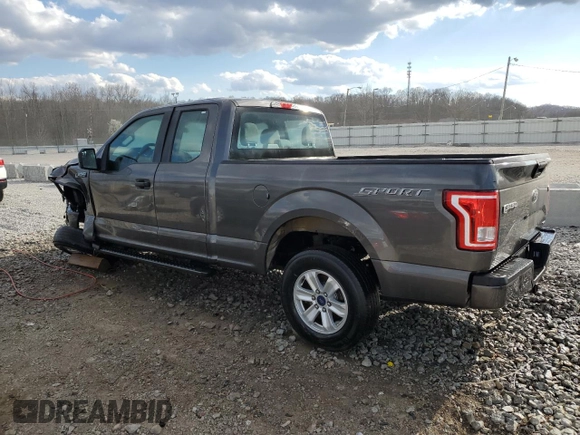 2015 Ford F-150 XL with VIN 1FTEX1C89FKE82179, listed as a Copart auction lot 50309225 with 122,150 mi miles and Non Repairable. Bid and sale history available at carsss.com. Image 2.