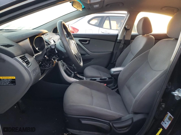 2015 Hyundai Elantra SE with VIN 5NPDH4AEXFH613475, listed as a Copart auction lot 88343285 with 81,412 mi miles and Salvage Title. Bid and sale history available at carsss.com. Image 7.