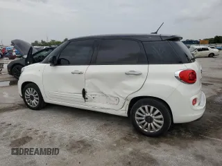 2014 FIAT 500L Easy with VIN ZFBCFABH0EZ000672, listed as a Copart auction lot 62691854 with 60,941 mi miles and Salvage Title. Bid and sale history available at DreamBid. Image 2.