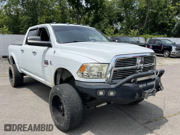 2012 Ram 2500 Laramie z VIN 3C6UD5FL6CG139061, wystawiony jako IAAI lot #42799042 z przebiegiem 257 757 mil mil oraz . Historia ofert i sprzedaży dostępna na DreamBid. Obrazek 1.