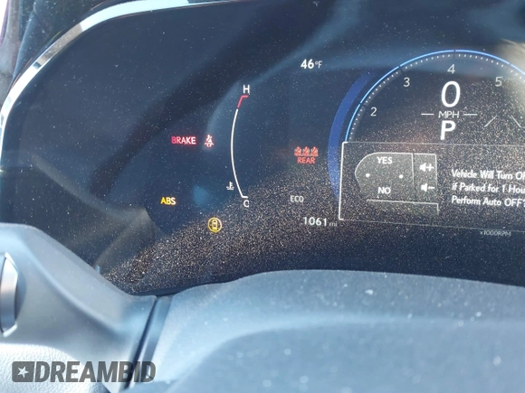 2025 Lexus NX 350 Luxury with VIN 2T2HGCEZ4SC065851, listed as a IAAI auction lot 41063792 with 1,061 mi miles and . Bid and sale history available at DreamBid. Image 15.