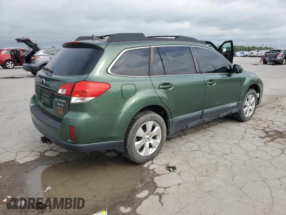 2011 Subaru Outback Limited Power Moon with VIN 4S4BRDKC1B2425565, listed as a Copart auction lot 61455325 with 237,417 mi miles and Clean title. Bid and sale history available at DreamBid. Image 3.