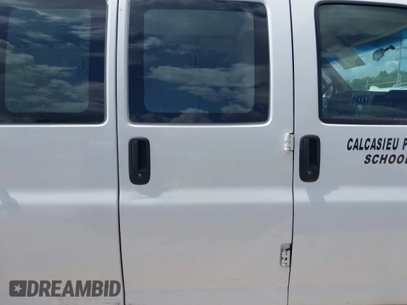 2012 Chevrolet Express Cargo with VIN 1GCZGTCA0C1143764, listed as a IAAI auction lot 42441193 with 155,045 mi miles and . Bid and sale history available at DreamBid. Image 14.
