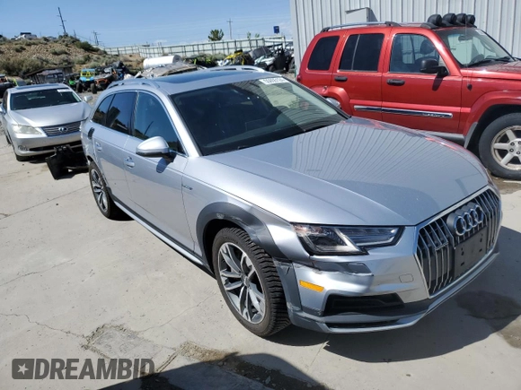 2019 Audi allroad A4 Premium with VIN WA17NAF44KA109911, listed as a Copart auction lot 55655124 with 44,511 mi miles and Salvage Title. Bid and sale history available at DreamBid. Image 4.