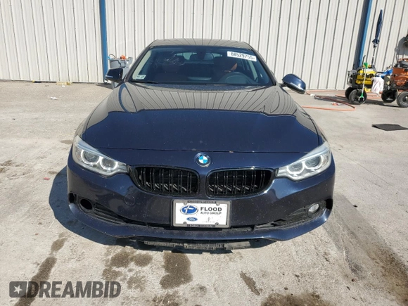 2015 BMW 4 Series 435i xDrive with VIN WBA4B3C51FGV48848, listed as a Copart auction lot 88529755 with 75,509 mi miles and Salvage Title. Bid and sale history available at DreamBid. Image 5.
