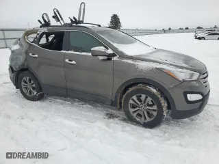 2014 Hyundai Santa Fe Sport with VIN 5XYZUDLB6EG216243, listed as a Copart auction lot 45494125 with 0 mi miles and Salvage Title. Bid and sale history available at carsss.com. Image 4.