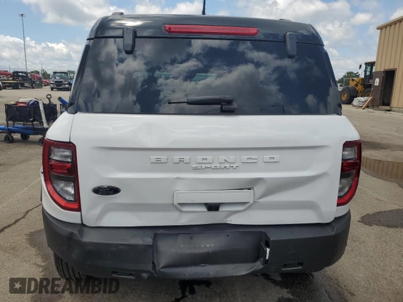 2024 Ford Bronco Sport Outer Banks with VIN 3FMCR9C67RRF59979, listed as a Copart auction lot 61440025 with 3,224 mi miles and Salvage title. Bid and sale history available at DreamBid. Image 6.