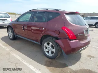 2005 Nissan Murano SL with VIN JN8AZ08WX5W435121, listed as a IAAI auction lot 42115918 with 265,585 mi miles. Bid and sale history available at carsss.com. Image 3.
