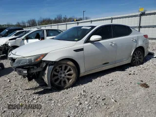 2015 Kia Optima LX z VIN 5XXGM4A74FG473039, wystawiony jako Copart lot #53306945 z przebiegiem 182 134 mil mil oraz Szkoda całkowita • Salvage title. Historia ofert i sprzedaży dostępna na DreamBid. Obrazek 1.