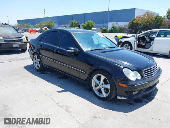 2006 Mercedes-Benz C 230 Sport with VIN WDBRF52HX6A897125, listed as a IAAI auction lot 42475032 with 137,797 mi miles and . Bid and sale history available at DreamBid. Image 1.