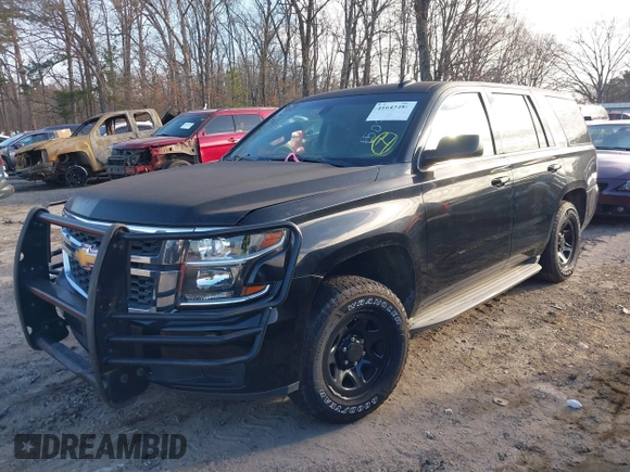 2015 Chevrolet Tahoe Commercial z VIN 1GNLC2EC4FR535329, wystawiony jako IAAI lot #41643486 z przebiegiem 185 326 mil mil oraz . Historia ofert i sprzedaży dostępna na DreamBid. Obrazek 2.