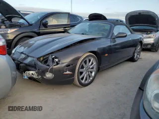 2006 Jaguar XK with VIN SAJDA42C762A48285, listed as a Copart auction lot 75981154 with Not Provided miles and Non Repairable. Bid and sale history available at carsss.com. Image 1.