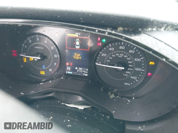 2022 Subaru Impreza with VIN 4S3GTAB68N3719516, listed as a IAAI auction lot 42326537 with 31,074 mi miles and . Bid and sale history available at DreamBid. Image 7.