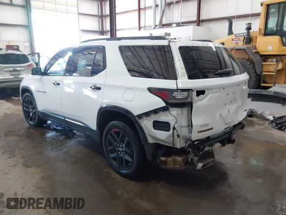2021 Chevrolet Traverse Premier with VIN 1GNEVKKW0MJ266937, listed as a IAAI auction lot 41378033 with 34,683 mi miles. Bid and sale history available at carsss.com. Image 3.