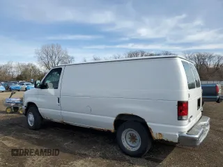 2008 Ford Econoline Cargo Commercial with VIN 1FTNE14W78DB50235, listed as a Copart auction lot 51799495 with 218,886 mi miles and Clean Title. Bid and sale history available at carsss.com. Image 2.