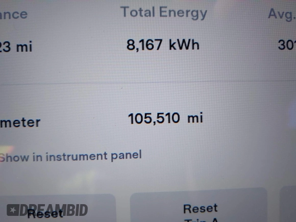 2017 Tesla Model S 60 with VIN 5YJSA1E19HF186227, listed as a IAAI auction lot 41888015 with 105,510 mi miles and . Bid and sale history available at DreamBid. Image 16.