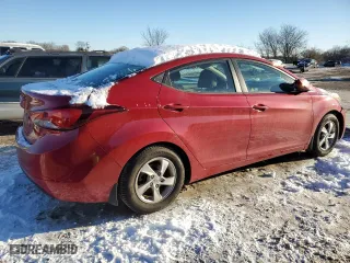 2015 Hyundai Elantra Limited with VIN KMHDH4AE8FU291338, listed as a Copart auction lot 87076114 with 56,494 mi miles and Salvage Title. Bid and sale history available at carsss.com. Image 3.