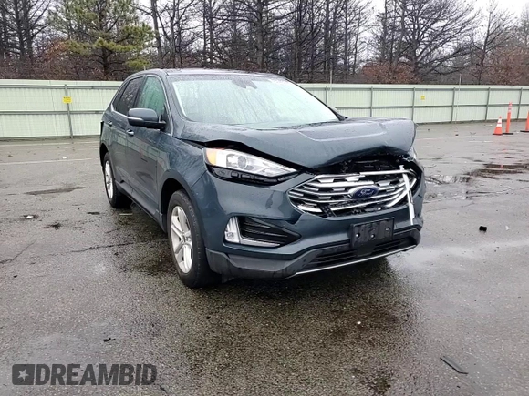 2019 Ford Edge SEL with VIN 2FMPK4J97KBC56162, listed as a Copart auction lot 43046245 with 34,807 mi miles and Non repairable. Bid and sale history available at DreamBid. Image 11.
