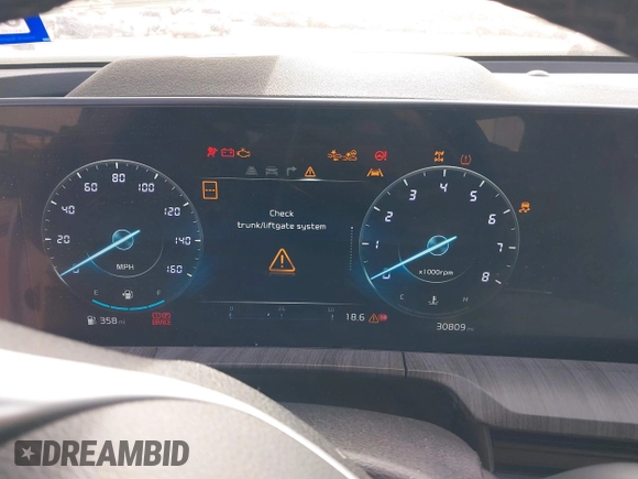 2023 Kia Telluride SX Prestige X-Pro with VIN 5XYP5DGC2PG327611, listed as a IAAI auction lot 41072515 with 30,809 mi miles and . Bid and sale history available at DreamBid. Image 7.