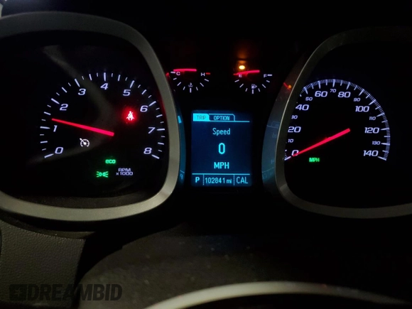 2013 Chevrolet Equinox LT z VIN 2GNALPEK0D6415225, wystawiony jako Copart lot #55092675 z przebiegiem 102 841 mil mil oraz Szkoda całkowita • Salvage title. Historia ofert i sprzedaży dostępna na DreamBid. Obrazek 9.