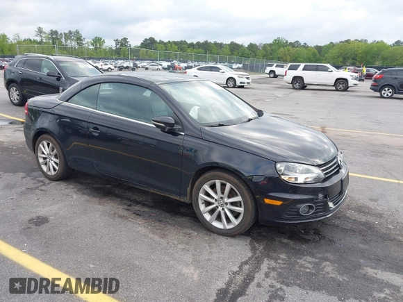 2015 Volkswagen Eos Komfort with VIN WVWBW8AH5FV004034, listed as a IAAI auction lot 41981978 with 106,450 mi miles and . Bid and sale history available at DreamBid. Image 1.
