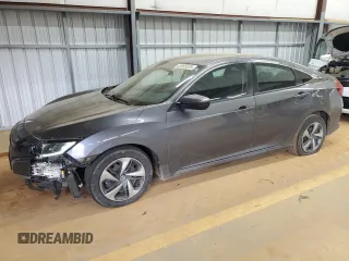 2021 Honda Civic LX z VIN 2HGFC2F69MH516997, wystawiony jako Copart lot #42093225 z przebiegiem 76 878 mil mil oraz Szkoda całkowita • Salvage title. Historia ofert i sprzedaży dostępna na DreamBid. Obrazek 1.