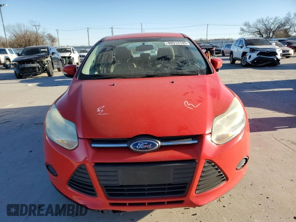 2014 Ford Focus SE with VIN 1FADP3F25EL425796, listed as a Copart auction lot 88913105 with 95,217 mi miles and Salvage Title. Bid and sale history available at carsss.com. Image 5.