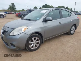 2012 Nissan Versa SV with VIN 3N1CN7APXCL888835, listed as a IAAI auction lot 41909493 with 132,377 mi miles. Bid and sale history available at carsss.com. Image 2.