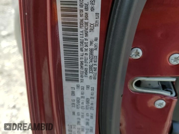 2017 Ram 1500 Big Horn with VIN 3C6RR6LT4HG530086, listed as a Copart auction lot 88408385 with Not provided miles and Clean title. Bid and sale history available at DreamBid. Image 12.