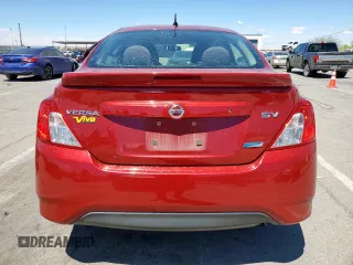 2015 Nissan Versa SV with VIN 3N1CN7AP5FL851292, listed as a Copart auction lot 59463915 with 35,365 mi miles and Salvage title. Bid and sale history available at DreamBid. Image 6.
