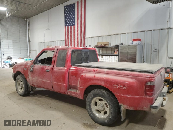 2001 Ford Ranger XL Fleet with VIN 1FTZR15U71PA36176, listed as a Copart auction lot 88433425 with 157,764 mi miles and Salvage title. Bid and sale history available at DreamBid. Image 2.