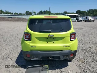 2017 Jeep Renegade Limited with VIN ZACCJBDB1HPF60648, listed as a Copart auction lot 59906885 with 128,477 mi miles and Salvage title. Bid and sale history available at DreamBid. Image 6.