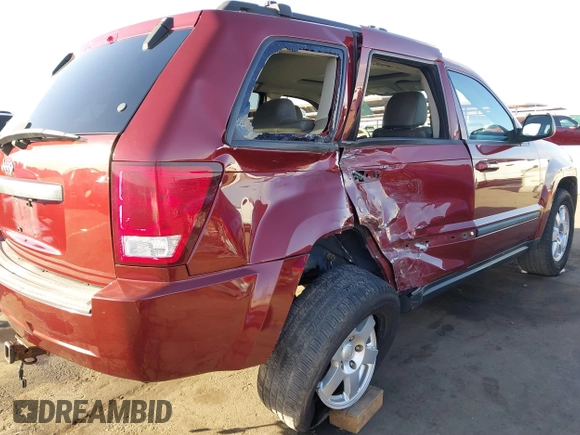 2008 Jeep Grand Cherokee Laredo with VIN 1J8GR48K08C233266, listed as a IAAI auction lot 41291164 with 159,208 mi miles. Bid and sale history available at carsss.com. Image 6.