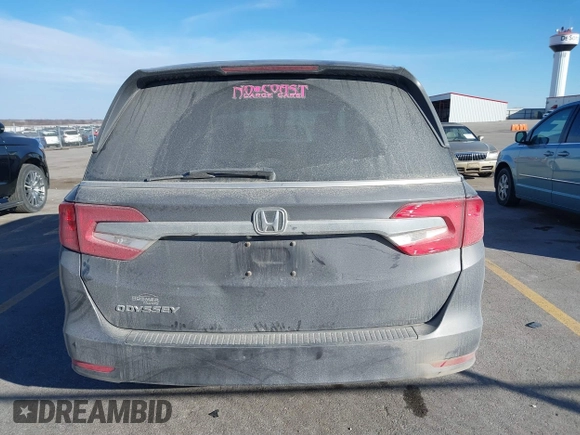 2019 Honda Odyssey LX with VIN 5FNRL6H21KB057139, listed as a IAAI auction lot 41422185 with 128,812 mi miles and . Bid and sale history available at DreamBid. Image 16.