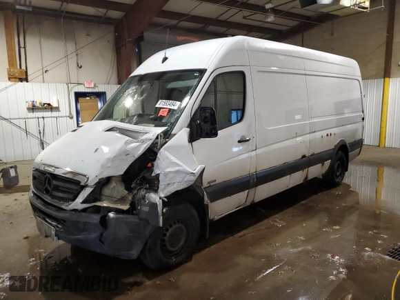 2007 Freightliner Sprinter with VIN WDYPE845375168608, listed as a Copart auction lot 81593494 with Not Provided miles and Salvage Title. Bid and sale history available at DreamBid. Image 1.