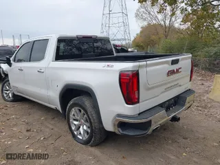 2019 GMC Sierra 1500 SLT with VIN 3GTU9DED3KG201853, listed as a IAAI auction lot 40678380 with 99,818 mi miles. Bid and sale history available at carsss.com. Image 3.
