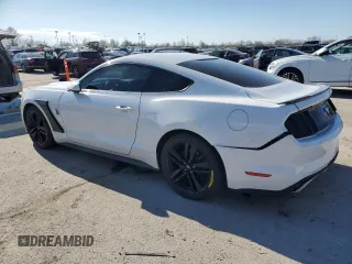 2017 Ford Mustang EcoBoost with VIN 1FA6P8TH8H5236874, listed as a Copart auction lot 50099665 with 76,599 mi miles and Salvage title. Bid and sale history available at DreamBid. Image 2.