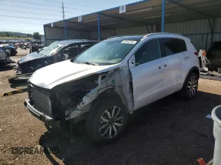 2017 Kia Sportage EX with VIN KNDPNCACXH7183291, listed as a Copart auction lot 62866255 with 87,401 mi miles and Salvage title. Bid and sale history available at DreamBid. Image 1.